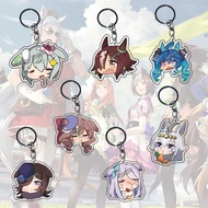 GANTUNGAN Uma Musume ALLEmote Uma musume Keychain part 08 - Twin Turbo - Vodka -Rice Shower - Mejiro