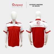 F1 Shirt/Baju Korporat Pegawai Lelaki Bulan Sabit Merah Malaysia (PBSM / BSMM)