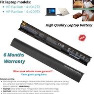 Battery hp 14-v042tx 14-v209tx high quality
