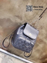 Chanel Black /Gold business Affinity backpack GM  黑金 牛皮 背囊 後背包