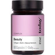 me today - Beauty Supplement, for Hair, Skin and Nails, 60 Capsules, with Vitamin C, Collagen, Bioti