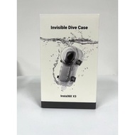【New】 Insta360 X3 Invisible Dive Case, waterproof up to 164 feet (50 metres), completely invisible, 