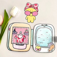 Baby Duck's Soft House - collage toy set