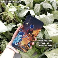 Case For Vivo Y17 / Y15 / Y12 / Y3 / Y12i / Y11 2019 – S0nic Motif Casing 02 - Softcase Pro Camera