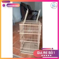 Lồng Bẫy Khuyên  hút mật bằng tre 2 cửa Giá Rẻ siêu nhạy 25X25X35- Lồng Bẫy Giá Rẻ
