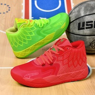 Three One Generation Lamelo Ball Mandarin Duck Basketball High Top Practical Youth Student Sneakers 