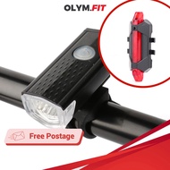 Bicycle Light | Bike Front Light | Bike LED Light USB Rechargeable Waterproof Mountain MTB Road Foldable Bike Cycling Accessories