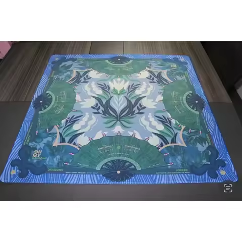 American mahjong mat, American mahjong table mat, water-absorbing non-slip silent rubber mat