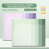 Good | Transparent Waterproof L-Shaped File Folder