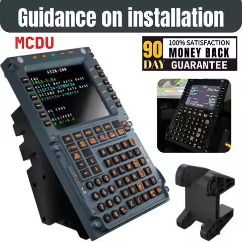 WINWING Flight Simulator MCDU Toliss Fenix Flight Control Display Civil Aviation Control Panel A320 