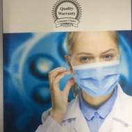 (195) 3 Ply Face Mask, 1pkt x 40pcs