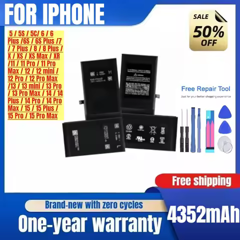 Applicable To 6iPhone13 Battery 7plus/8p/xsmax/11 Mobile Phone Battery IPhone6/14/14PIUS Replacement