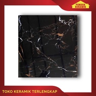 GRANIT EXPRESS 60X60 HITAM MOTIF MARBLE / BLACK GOLD / HITAM MARMER