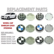 Logo emblem M badge M logo Wheel cap steering hood trunk emblem For BMW F10 F30 E60 E90 X1 X3 X5 X6 