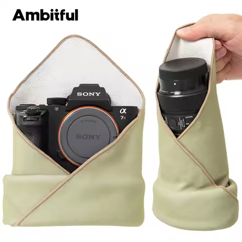 Ambitful Camera Cover Protective Wrap Cloth Magic Folding Cloth SLR Lens Protector Case Wrapping Sto