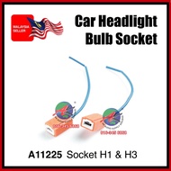( 1Pc ) H1 & H3 ceramic lamp Bulb Socket - A11225