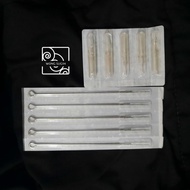 1 RL7 Tattoo Needle Board + R7 Spotip - Hand Poke - Pair of Needle Tattoo Round Liner Coil & Rotary 