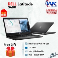 Dell Latitude 5480 | Intel Core ( i3-7th | Core i5-7th | Core i7-7th ) Gen | 8GB - 256GB SSD | Windo