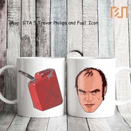 Mug GTA 5 Trevor Philips and Fuel icon