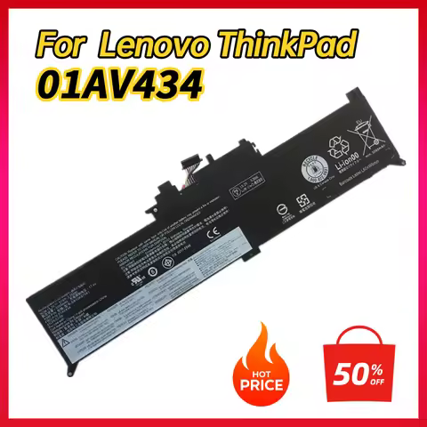 100% NEW 01AV434 Battery for Lenovo ThinkPad Yoga 260 370 X260 X380 SB10K97591 01AV432 01AV433 00HW0