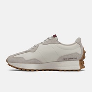 New Balance 327 MOONBEAM with CLASSIC BURGUNDY
