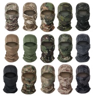 hjk❄♤⊕  Balaclava Camouflage Face Bandanas Motorcycle Cycling Shield Hiking Hat Neck Scarf