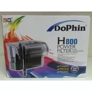 Dophin H800 hanging on filter