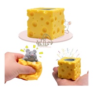 Kids Toy Cheese Mouse Squeeze Pop it Squishy