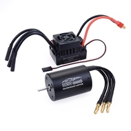 Waterproof Brushless Motor 3650 3900KV with 60A ESC &amp Program Card Combo 3900KV with 60A ESC &amp