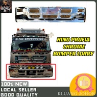 HINO PROFIA CHROME BUMPER LORRY KROM STEEL IRON BESI LORI BUMPER BESI DEPAN LORI HINO PROFIA KROM BU