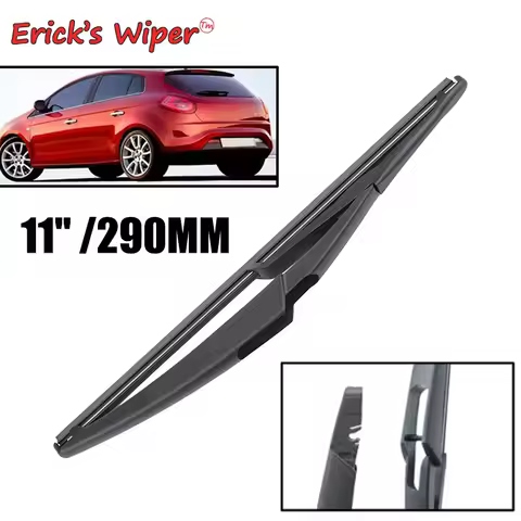 Erick's Wiper 11" Rear Wiper Blade For Fiat Bravo 2007 - 2019 Windshield Windscreen Clean Tailgate W