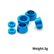 Metal Steering Knuckle Flange Sleeve Bushing Gasket for Tamiya TT02 TT-02 1/10 RC Car Upgrade Parts