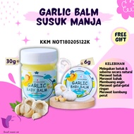 GARLIC BABY BALM SUSUK MANJA BALM GARLIC BALM COUGH COLD FEVER BLOATING STOMACH