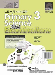 Primary Science Mock Examinations Book 3 - 6 | Primary Science School Assessment Books - SAP