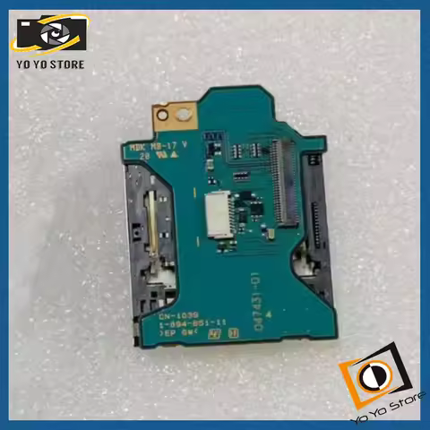 98% New For Sony A6400 A6100 ILCE-6400 Card Slot Board CN-1039 Parts Repair Accessories