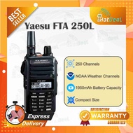 yaesu fta250l VHF airband walkie talkie