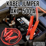 Kabel Jumper Jamper Aki Mobil Kabel Booster Baterai Aki 500A 3 M Meter - JUMPER 3M kabel jemper aki mobil 500 A kabel darurat aki kabel charger aki mobil kabel cas aki