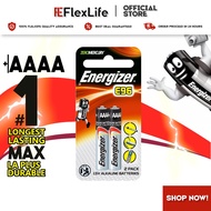 Energizer Max Powerseal AAAA (2Pcs) E96 Value Pack Alkaline Battery