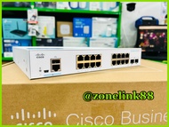 Cisco CBS350-16T-2G 16-Port Gigabit Managed Switch