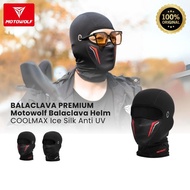 Sale Balaclava Premium Motowolf Balaclava Helmet Coolmax Ice Silk Anti Uv