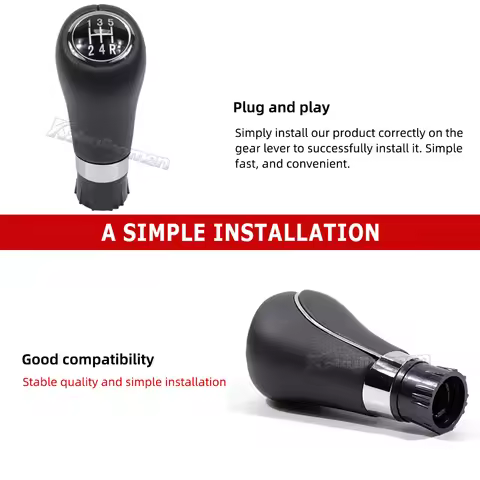 Manual 5/6 Speed Car Shift Gear Stick Knob For Mercedes/Benz W203 S203 CL203 W209 W204 C204 C63 C300
