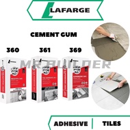 LAFARGE QuickMix ReadyFix 360 Tile Adhesive 361 SuperBond 369 Cement Gum Ceramic Tiles Simen Gam Mos