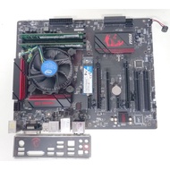 Intel CORE i5 Gen7 7400 Motherboard 1151 MSI H170 GAMING M3 SSD M.2 250GB RAM DDR4 16GB