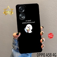 HP Oppo A58 4G Case - starcase.id - Oppo A58 4G 2023 Phone Case - Emotion Fashion Case - Phone Case 