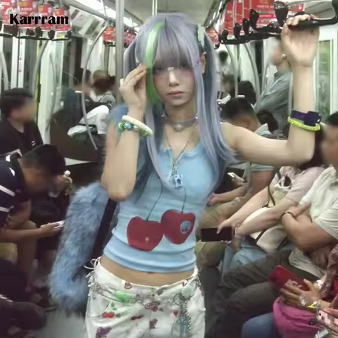 Karrram Japanese Y2k Tank Top Vintage Harajuku Ribbbed Top Trashy 2000s Zipper Tanktop Grunge Aesthe