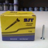SJT Wood Screws 1" 1 inch Wood Screws 2.5 cm 2.5 cm