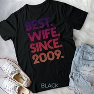 10Th Wedding Anniversary Gift Wife Since 2009 Christmas Gift Mens T-Shirt