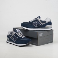 New Balance 574 Navy Shoes For Men Unisexs