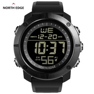 NORTH EDGE TANK EDC Gear Tactical Men S Watch ปฏิทิน Chronograph Mode นาฬิกาปลุกกันน้ำ50M