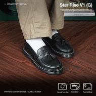 Voyagegstuffofficial - Star Rise V1 - G Men's Black Penny Loafers
